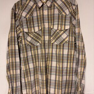 Patagonia Men's Multicolor Plaid Button Down Shirt Medium